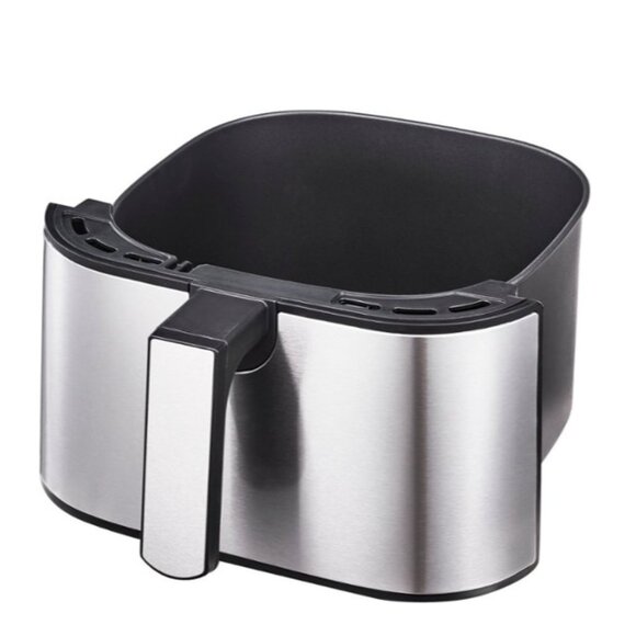 6-qt. Digital Air Fryer with Stainless Finish - Stainless Steel - Picture 4 of 5